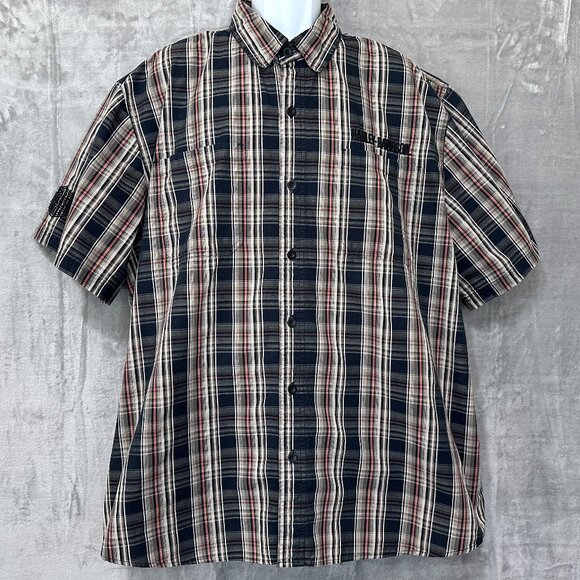 Harley-Davidson Plaid Button Down Shirt Sz 3XL - Picture 1 of 8